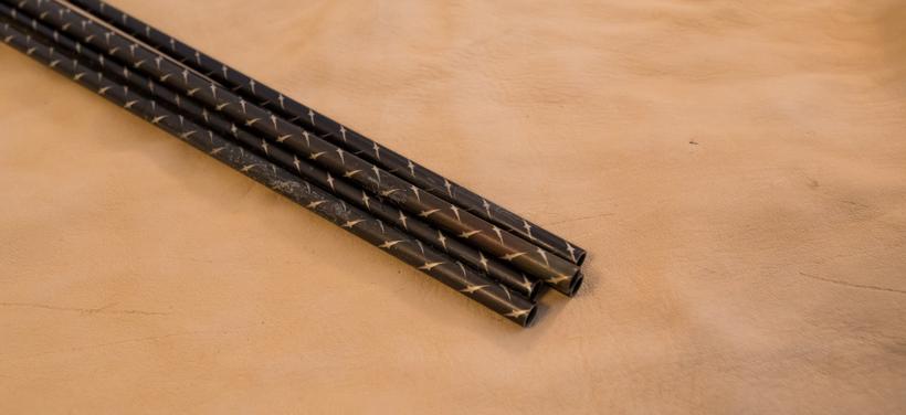 Aluminum carbon arrow material