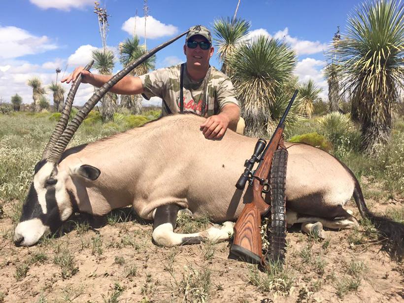 New mexico oryx taken with brugman outfitting service