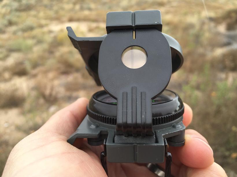 Compass sight picture