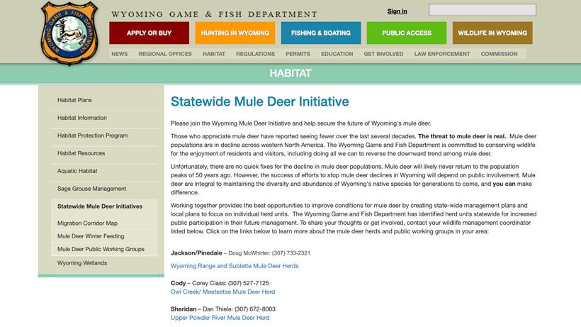 State website research data