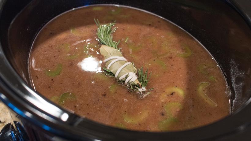 Wild game stew sage rose