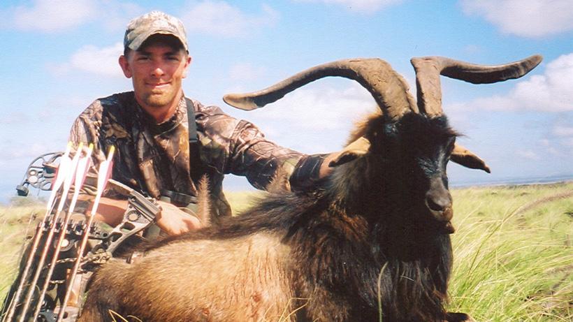 Eric Baler Hawaii Spanish goat