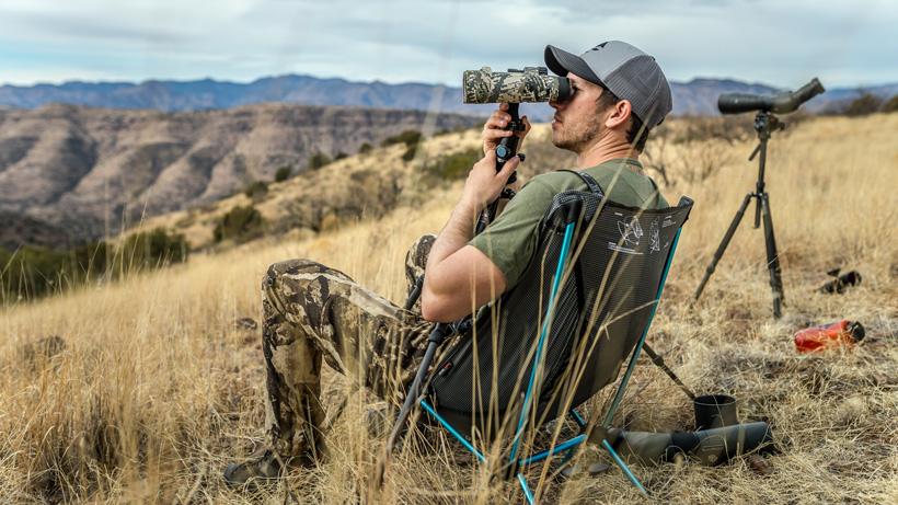 Glassing with a helinox chair zero