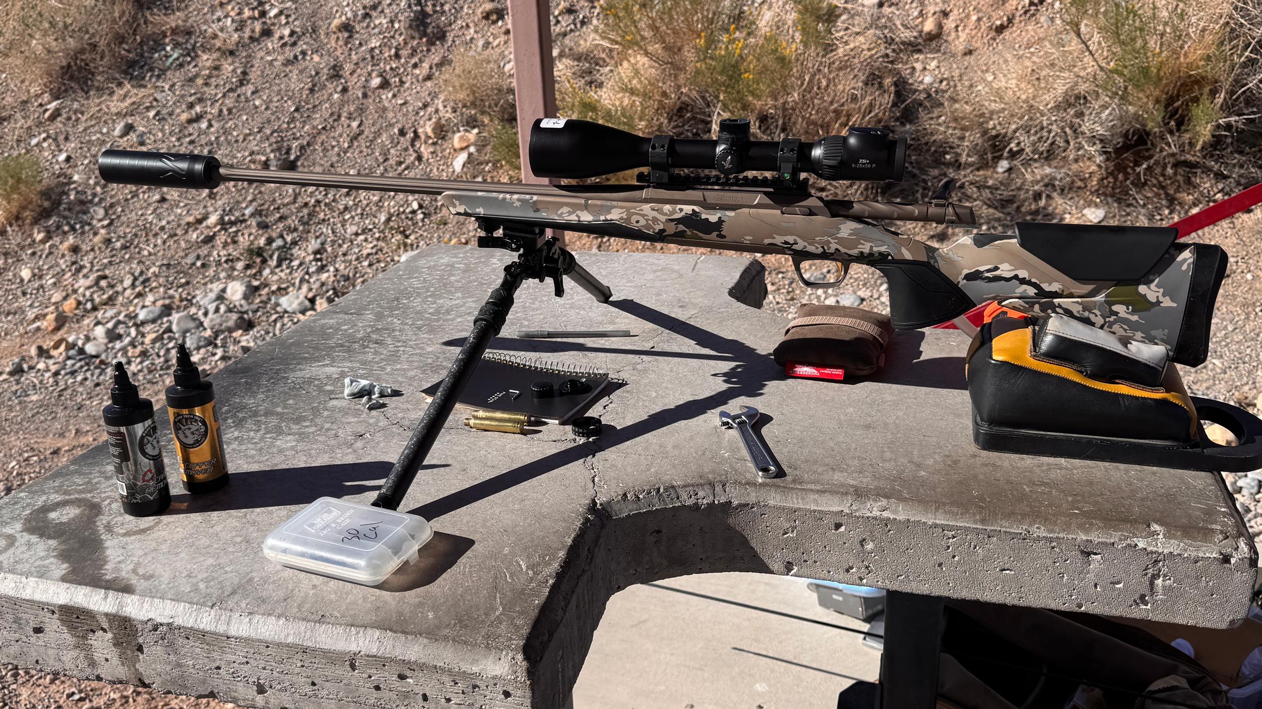 Browning X-Bolt 2 Speed SPR rifle at range