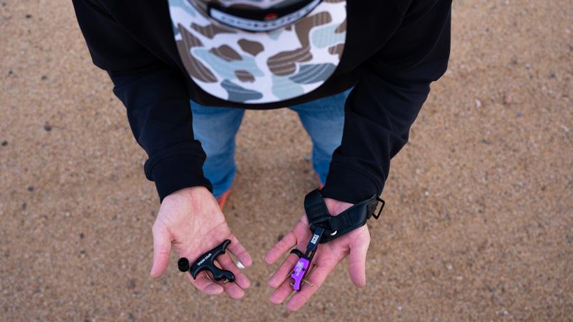 Thumb or trigger style archery release for hunting