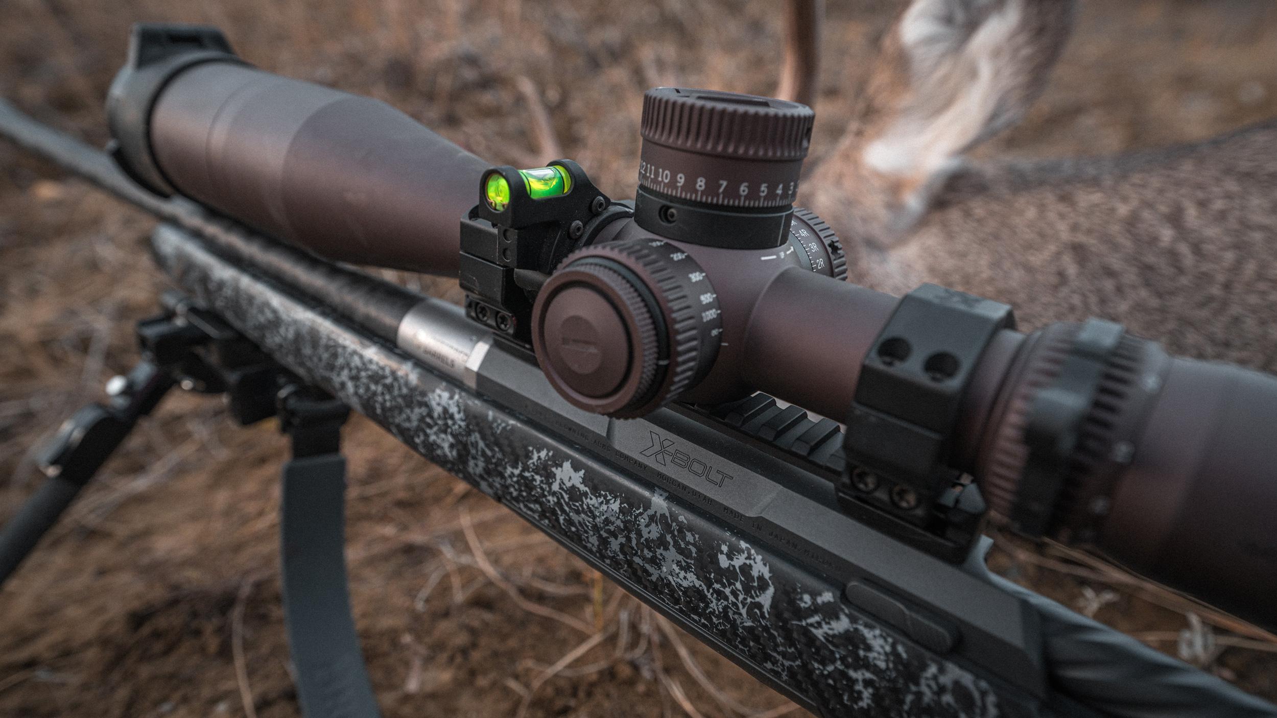 Close up photo of new 2024 Browning X-Bolt 2 rifle