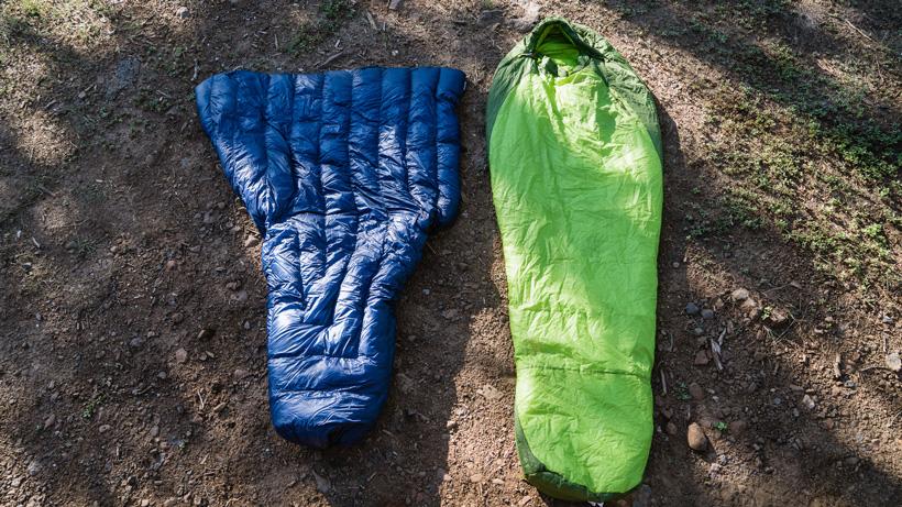 Quilt versus sleeping bag for hunting