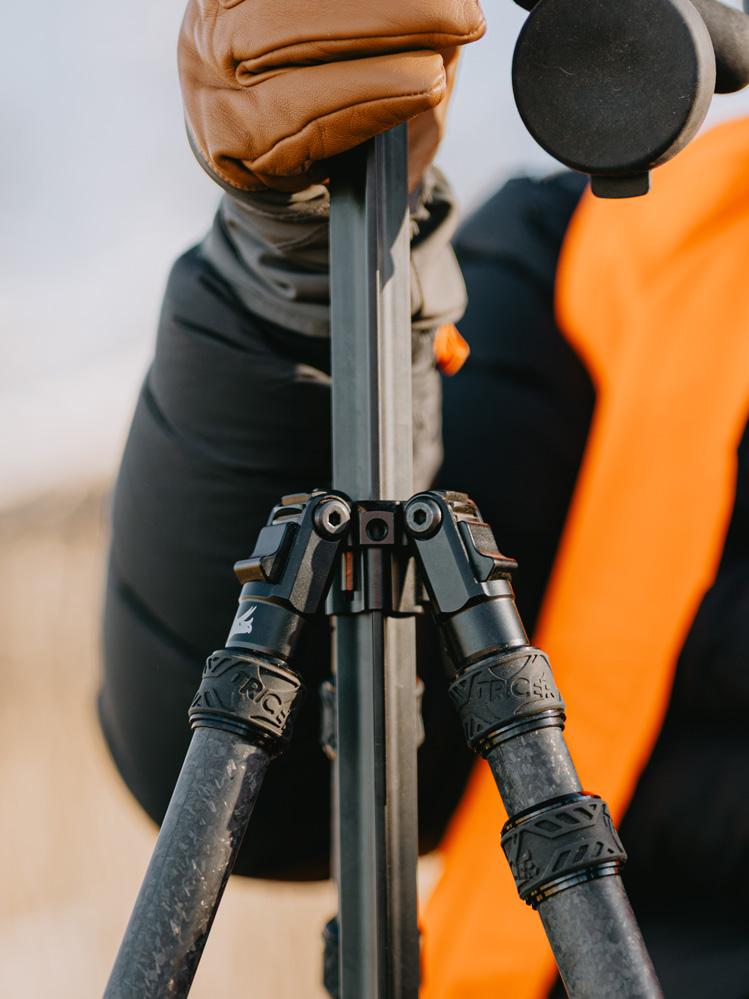 Tricer new Tri-Tek center column on tripod