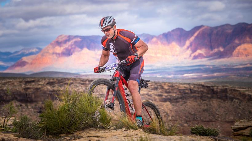 Ryan mountain biking