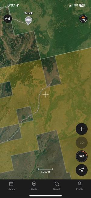 Navigating public private land borders when hunting