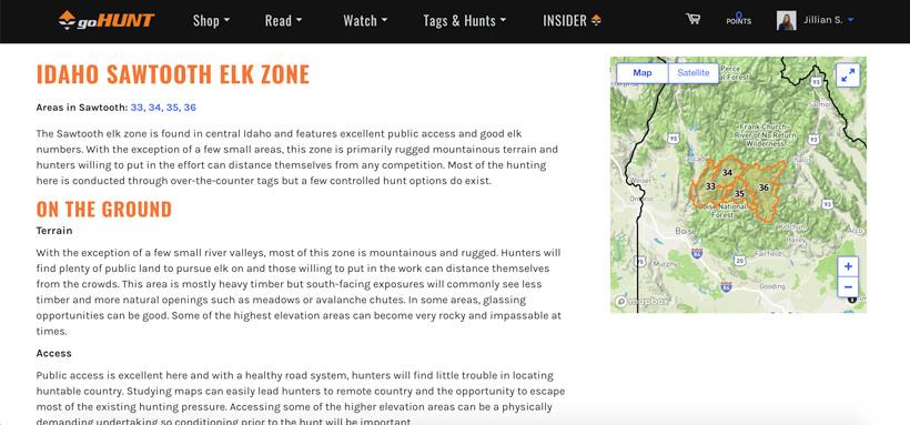 INSIDER Update: Idaho elk zones added - 2