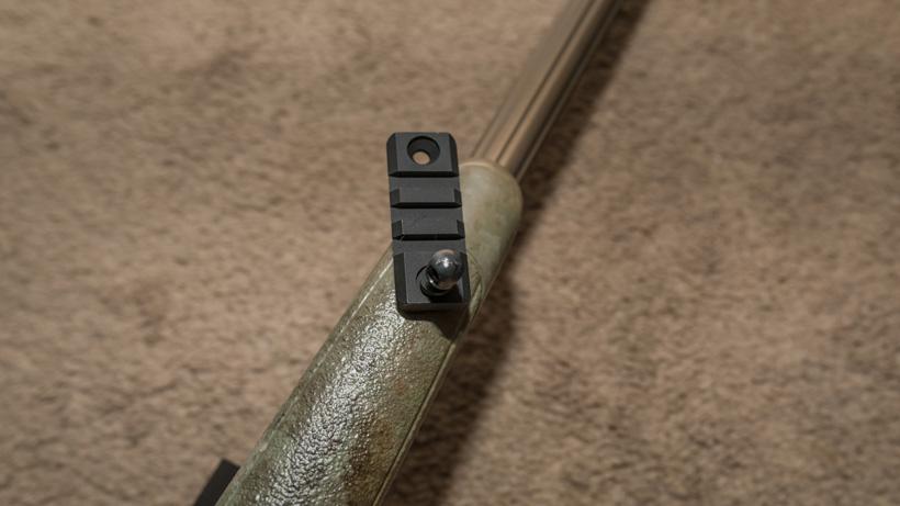 How to add a bipod picatinny rail mount to a rifle - 5