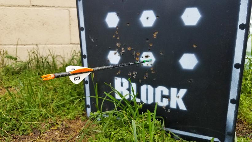 One arrow archery practice routine