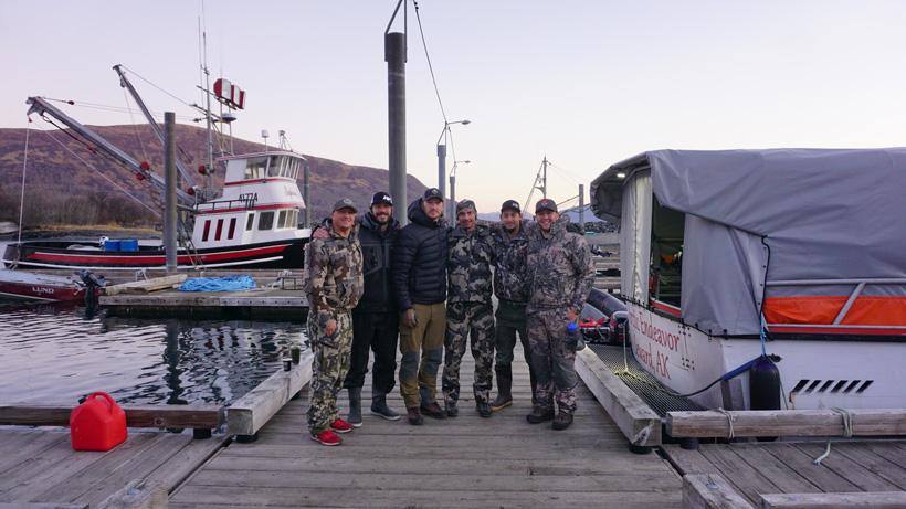 Hunting with a great group of friends