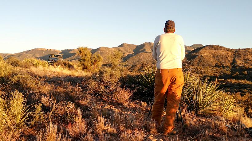 Arizona spot-and-stalk hunting for deer