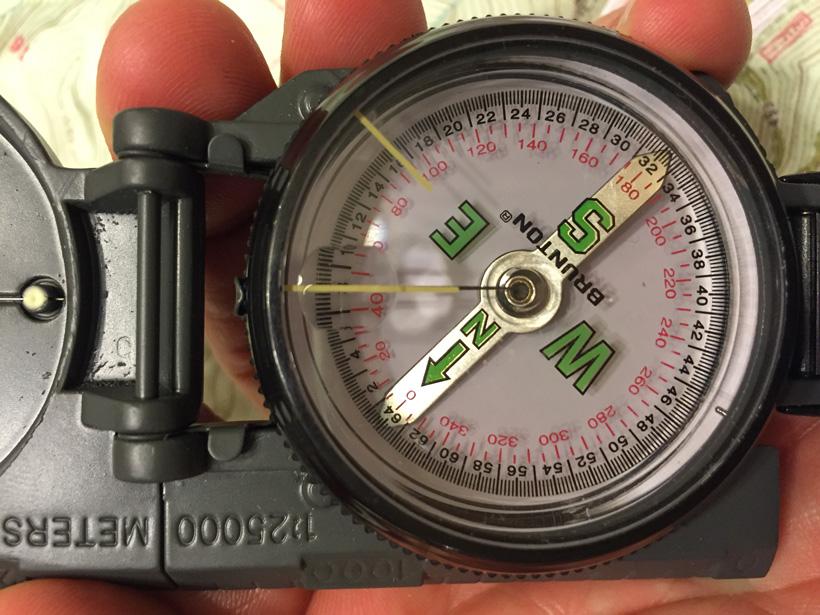 Compass bearing