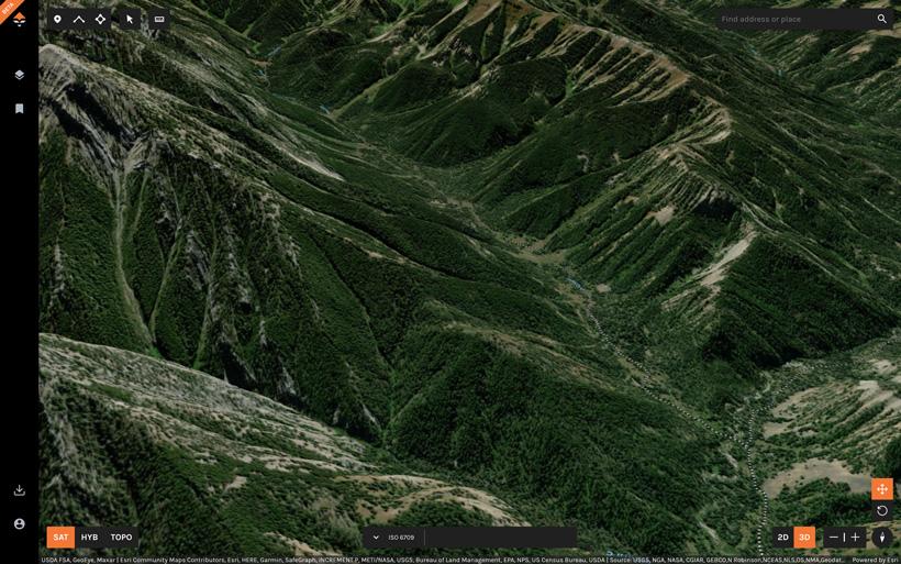 Using 3d imagery on gohunt maps